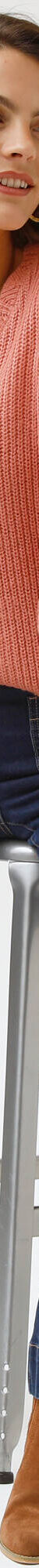 Jean coupe large taille haute, petite stature (brut) Jean coupe large taille haute, petite stature (brut)